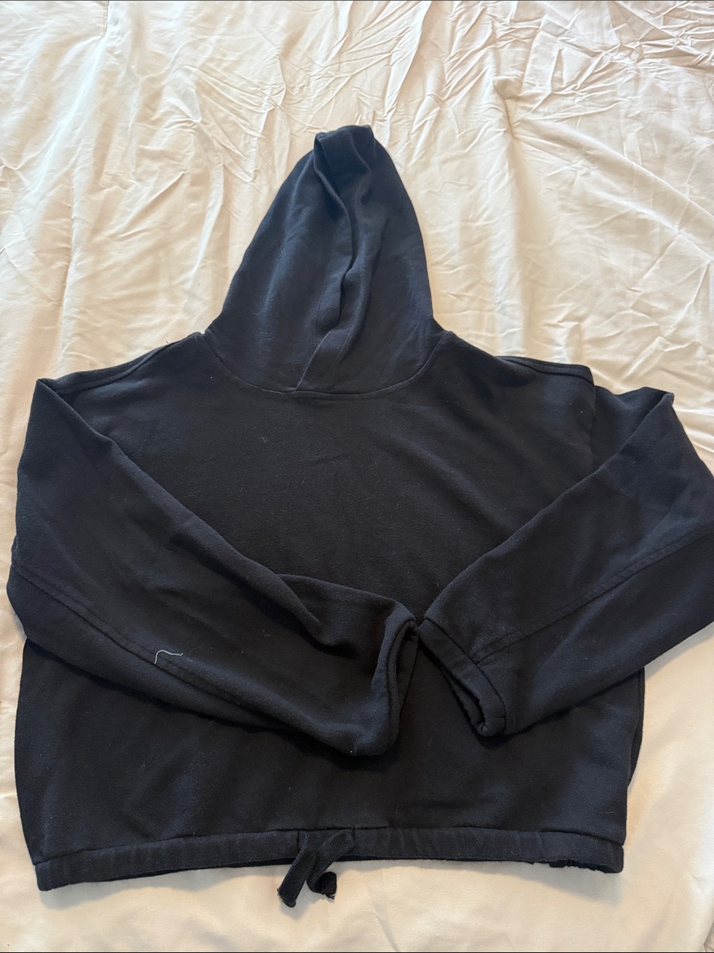 Womens Old Navy Active Cropped Hoodie Size M